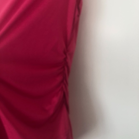 Pink Ruched Tank Dress - Picture 2 of 2